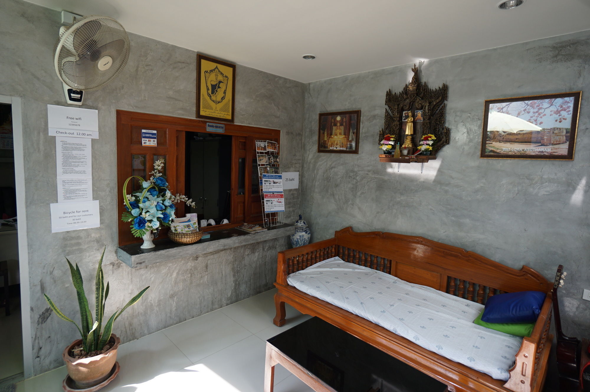 Pk Hostel Ayutthaya Eksteriør bilde