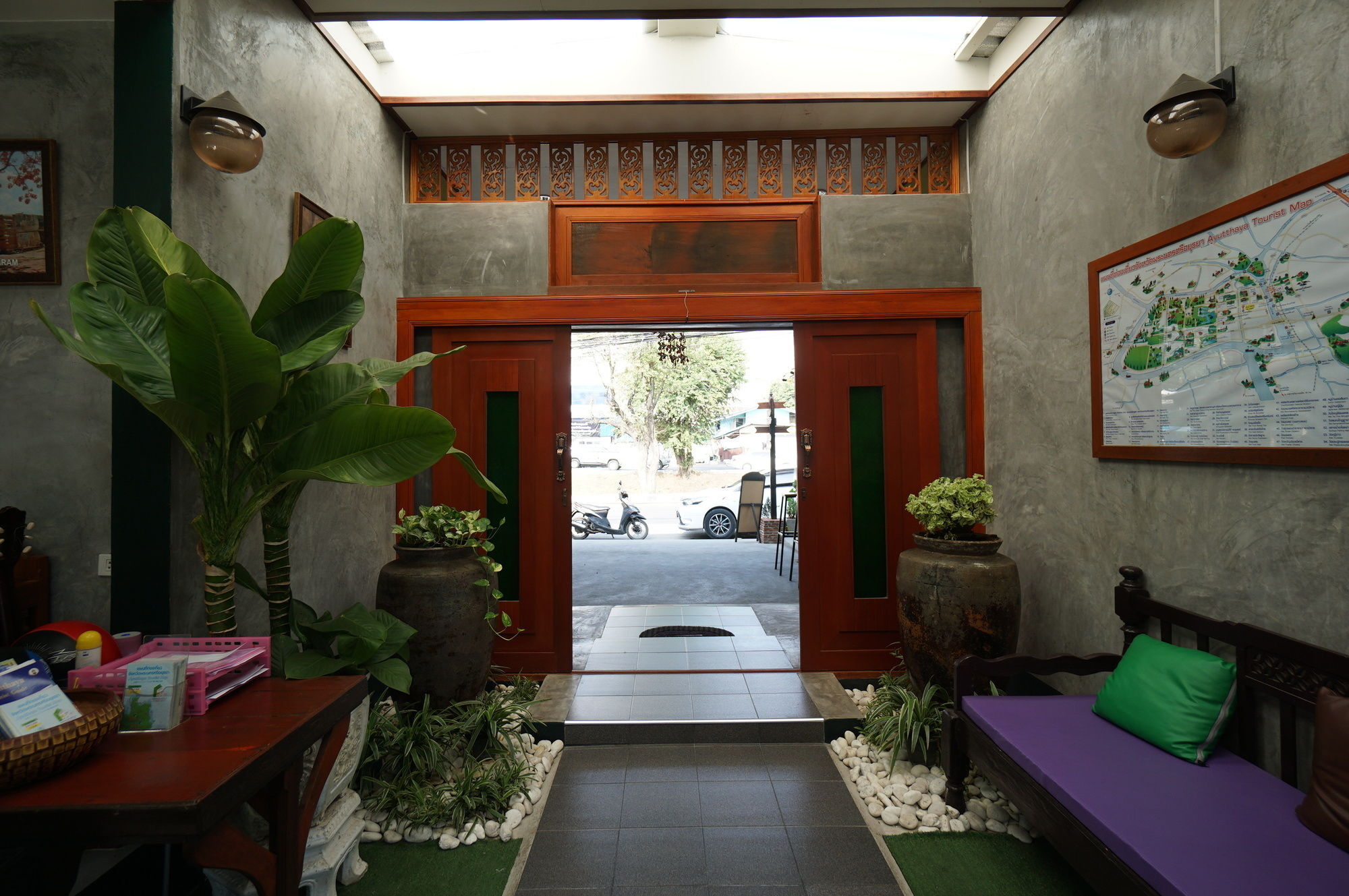 Pk Hostel Ayutthaya Eksteriør bilde
