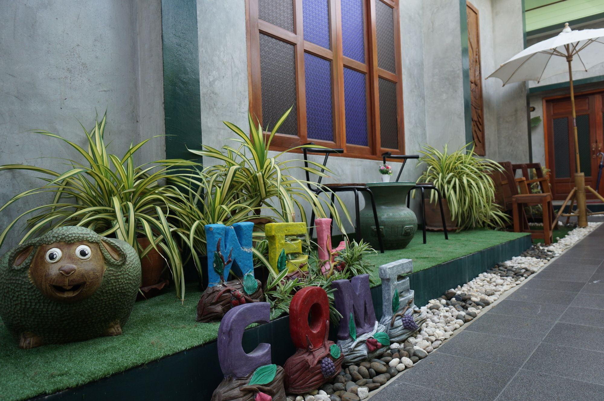 Pk Hostel Ayutthaya Eksteriør bilde